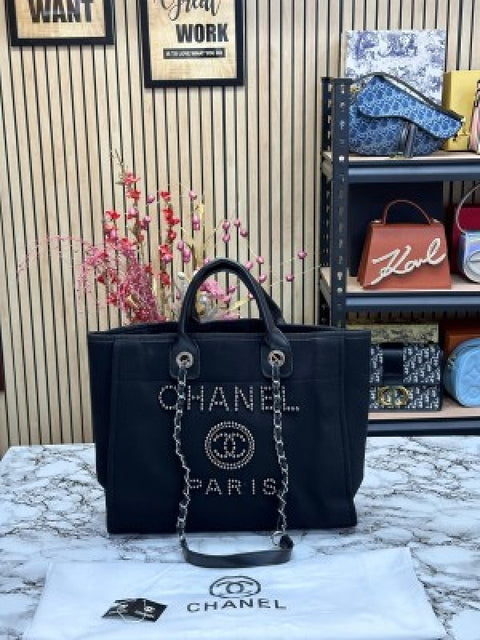 CHANEL PARIS RUE COMBON TOTE WITH DUST BAG PREMIUM QUALITY