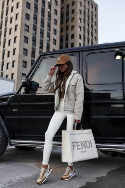 Fendi roma white with dust cover premium quality