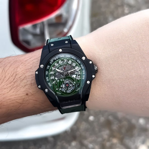 HUBLOT BLACK GREEN