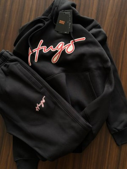 Hugo Boss Premium Track Suit Black