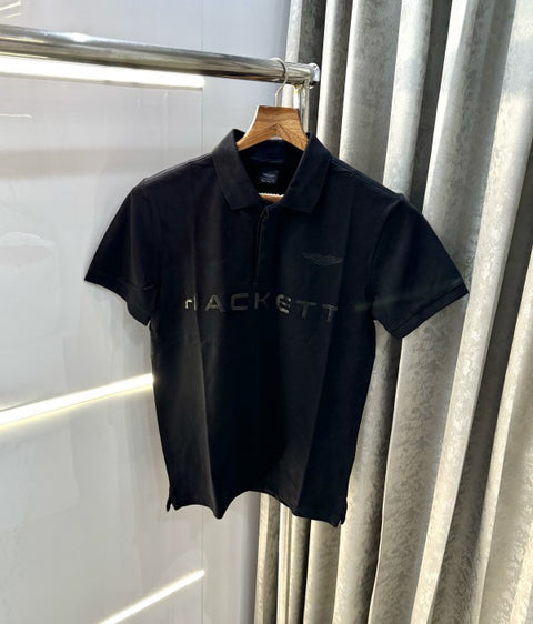 Hacket Logo Print Classic Polo T-Shirt