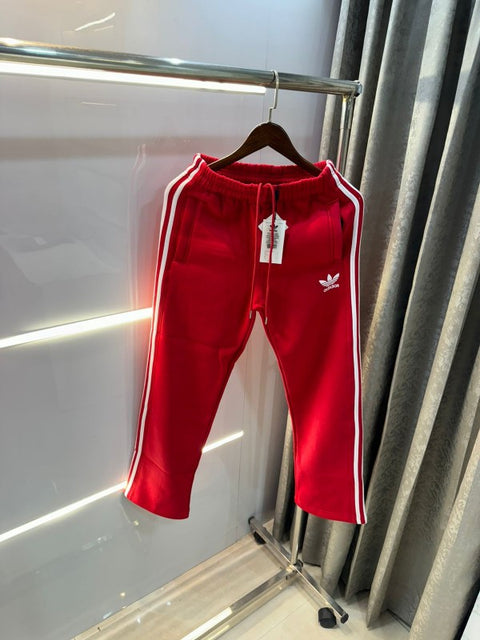 Adidas Red Logo Print Premium Imported Tracksuit