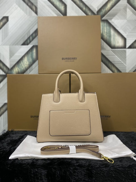 Burberry Frances Beige Bag With Box & Accessories (SALE FIX)